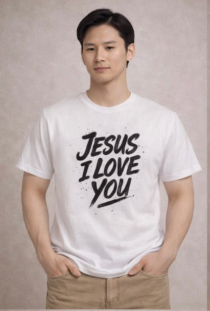 Jesus, I Love You (English Black Lettering)