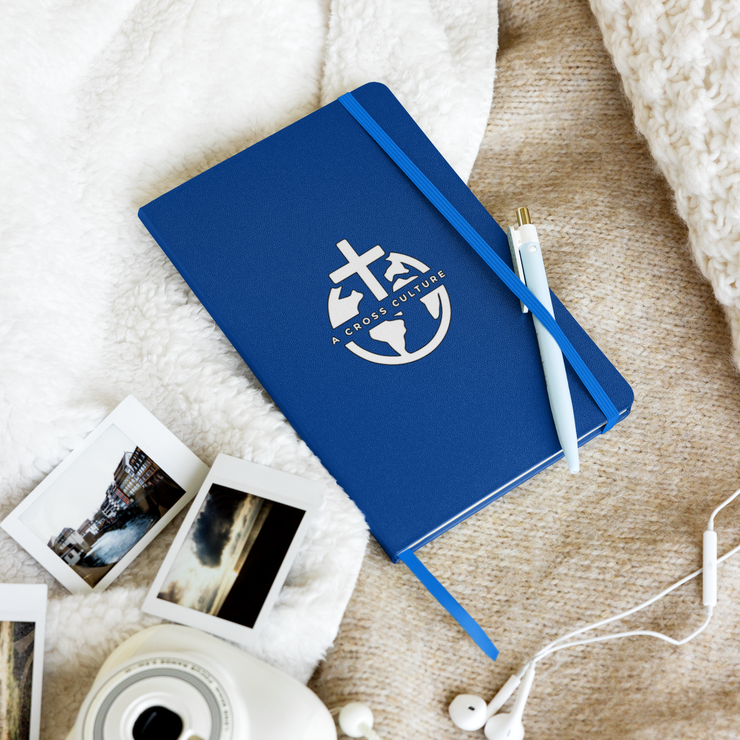 A Cross Culture Hardcover Bound Notebook