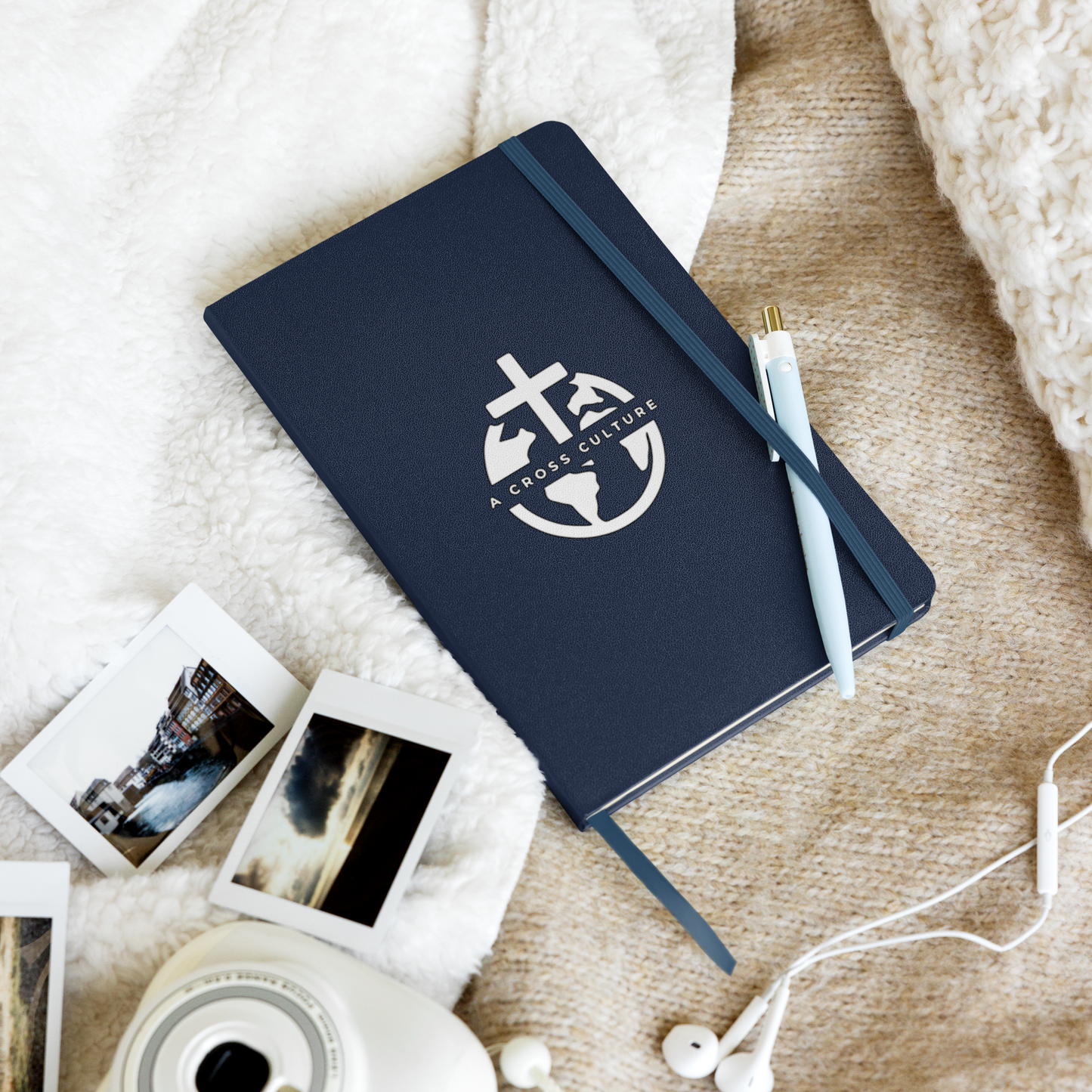 A Cross Culture Hardcover Bound Notebook